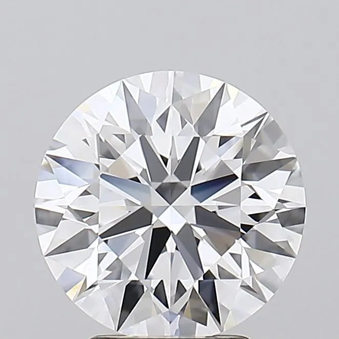 3.39ct Round Lab Grown Diamond (Colour D, Clarity IF, Cut ID, IGI Certified)