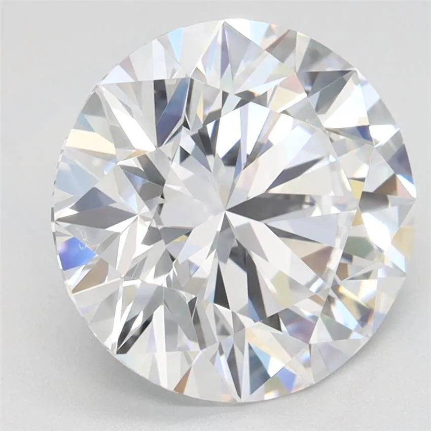 3.42ct Round Lab Grown Diamond (Colour D, Clarity VVS1, Cut ID, IGI Certified)