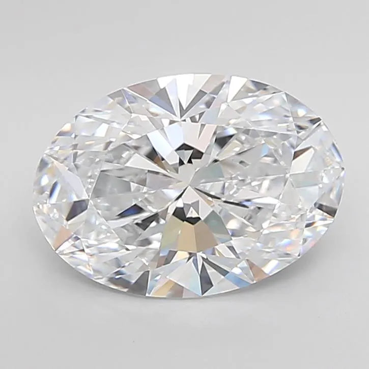 3.48ct Oval Lab Grown Diamond (Colour E, Clarity VVS2, Cut EX, IGI Certified)