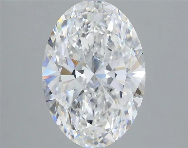 3.49ct Oval Lab Grown Diamond (Colour D, Clarity VVS1, IGI Certified)