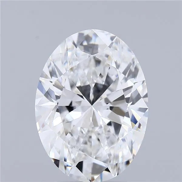 3.50ct Oval Lab Grown Diamond (Colour D, Clarity VVS2, IGI Certified)