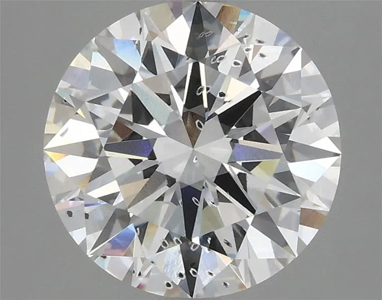 3.50ct Round Lab Grown Diamond (Colour E, Clarity SI2, Cut EX, IGI Certified)