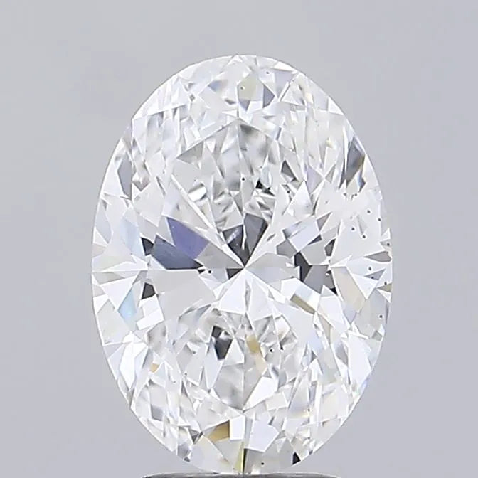 3.51ct Oval Lab Grown Diamond (Colour D, Clarity SI1, IGI Certified)