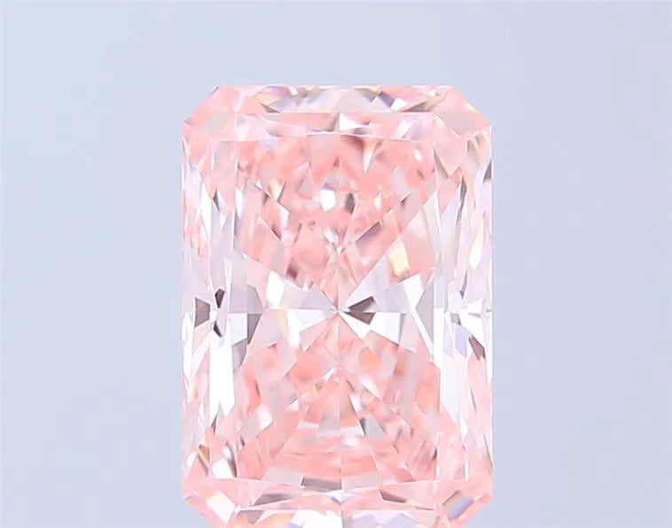 3.51ct Radiant Lab Grown Diamond (Colour Fancy Intense Pink, Clarity VVS2, IGI Certified)