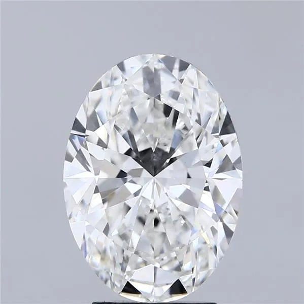 3.52ct Oval Lab Grown Diamond (Colour F, Clarity VVS2, IGI Certified)