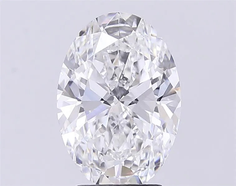 3.53ct Oval Lab Grown Diamond (Colour D, Clarity VVS2, IGI Certified)