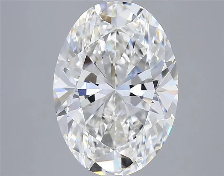 3.53ct Oval Lab Grown Diamond (Colour F, Clarity VVS1, IGI Certified)