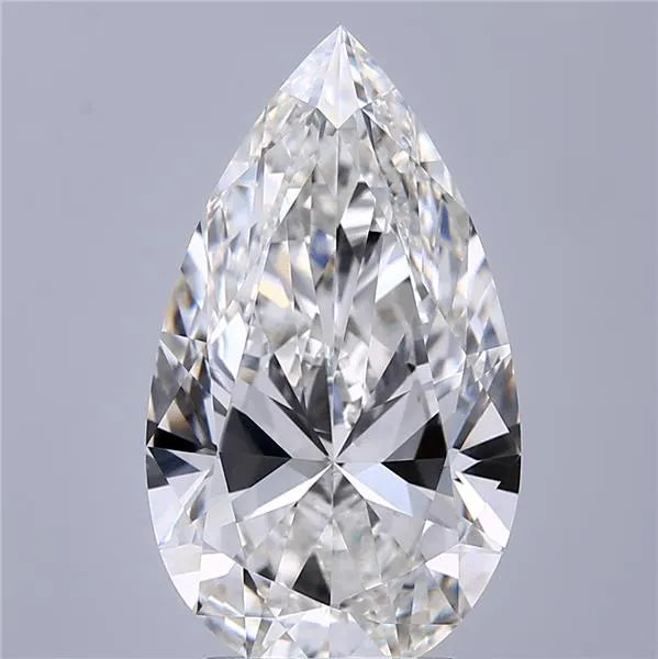 3.53ct Pear Lab Grown Diamond (Colour F, Clarity VVS2, IGI Certified)