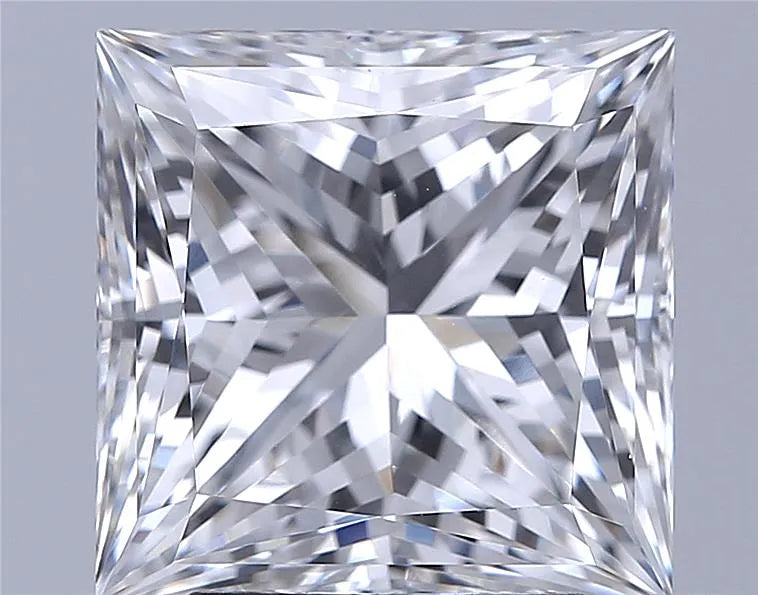 3.53ct Princess Lab Grown Diamond (Colour E, Clarity VVS1, IGI Certified)
