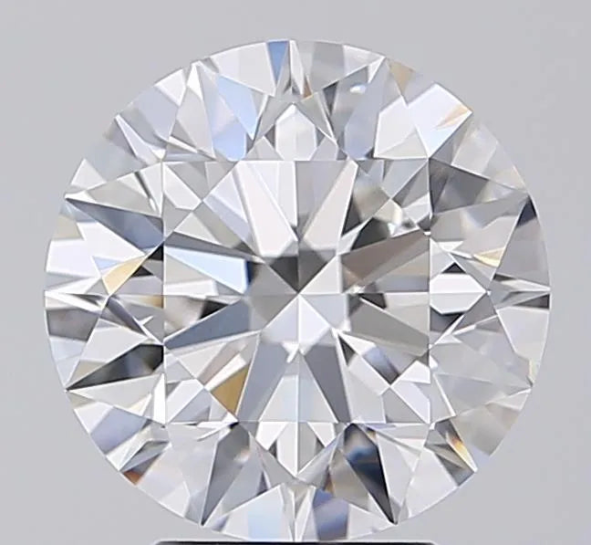 3.53ct Round Lab Grown Diamond (Colour F, Clarity VVS2, Cut ID, IGI Certified)