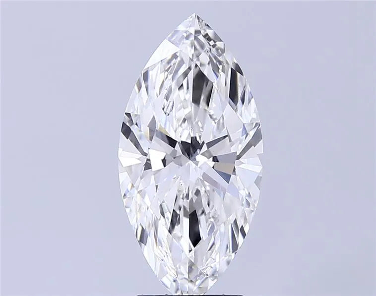 3.55ct Marquise Lab Grown Diamond (Colour F, Clarity VVS2, IGI Certified)