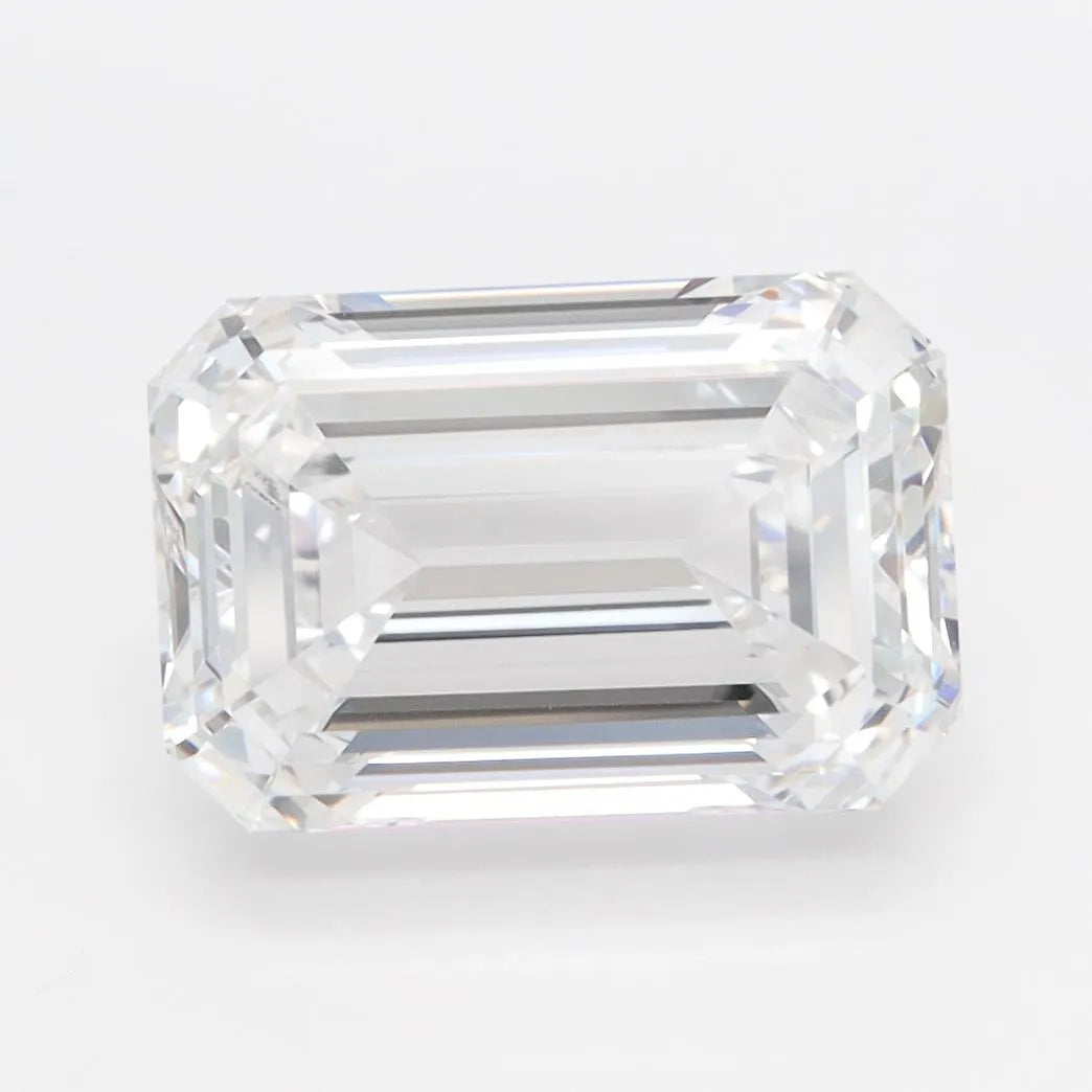 3.56ct Emerald Lab Grown Diamond (Colour D, Clarity IF, IGI Certified)