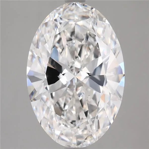 3.56ct Oval Lab Grown Diamond (Colour E, Clarity VVS2, IGI Certified)