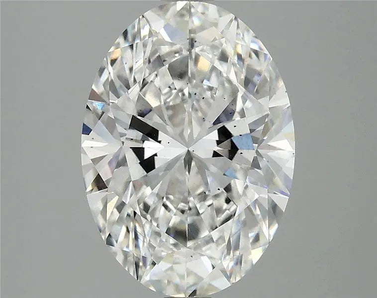 3.58ct Oval Lab Grown Diamond (Colour F, Clarity SI1, IGI Certified)