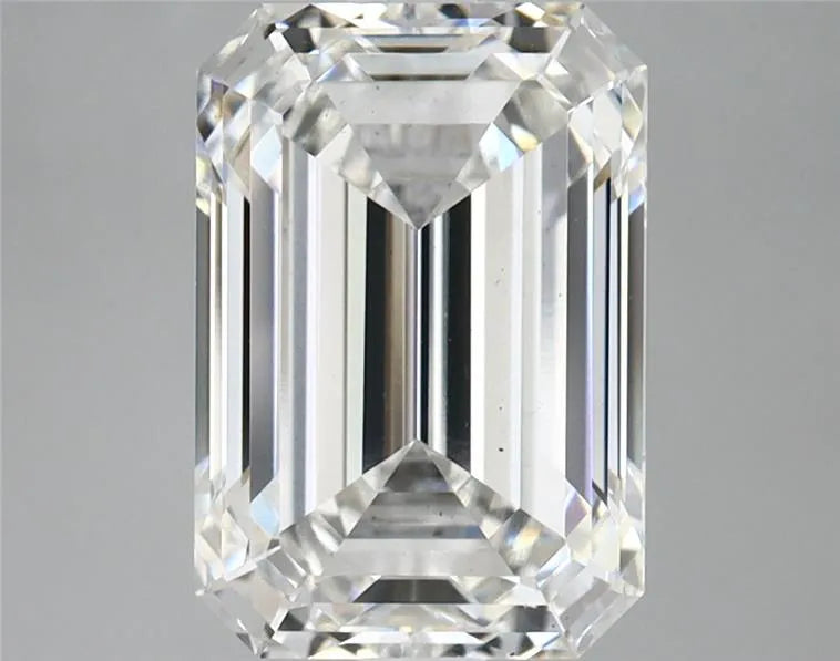 3.68ct Emerald Lab Grown Diamond (Colour F, Clarity VS2, IGI Certified)