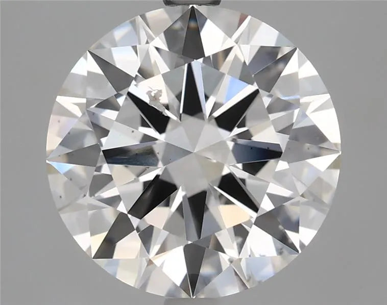 3.71ct Round Lab Grown Diamond (Colour E, Clarity SI1, Cut EX, IGI Certified)