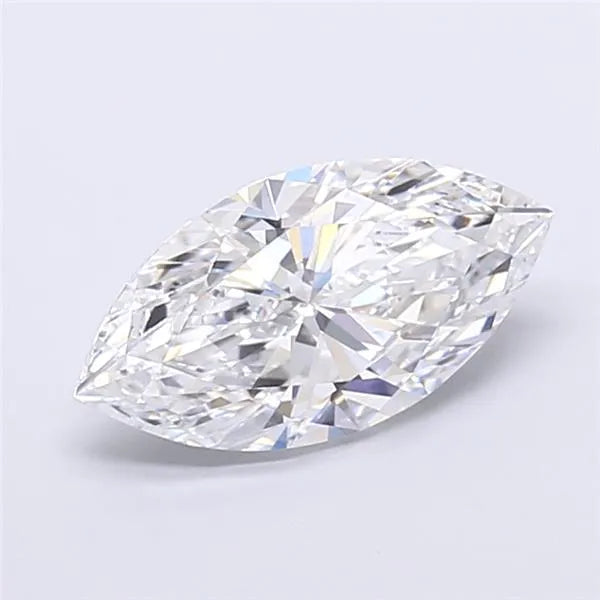 3.72ct Marquise Lab Grown Diamond (Colour D, Clarity VVS1, IGI Certified)