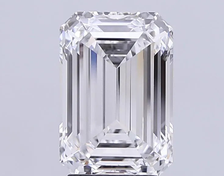3.81ct Emerald Lab Grown Diamond (Colour E, Clarity VVS2, GIA Certified)