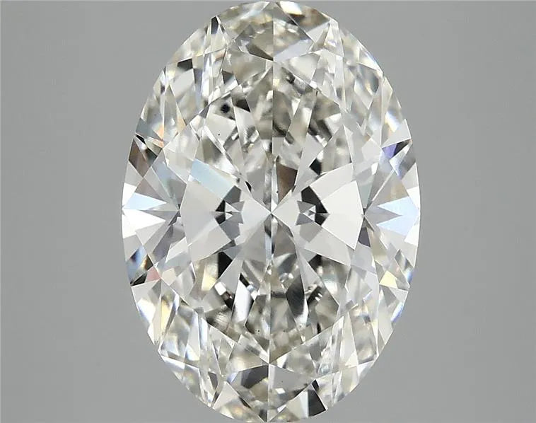 3.88ct Oval Lab Grown Diamond (Colour H, Clarity VS2, IGI Certified)