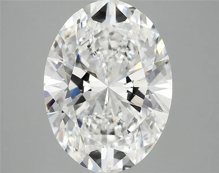 3.92ct Oval Lab Grown Diamond (Colour E, Clarity VVS2, IGI Certified)