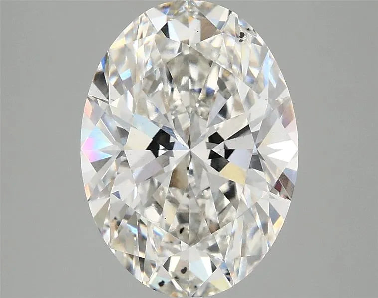 3.92ct Oval Lab Grown Diamond (Colour F, Clarity SI1, IGI Certified)