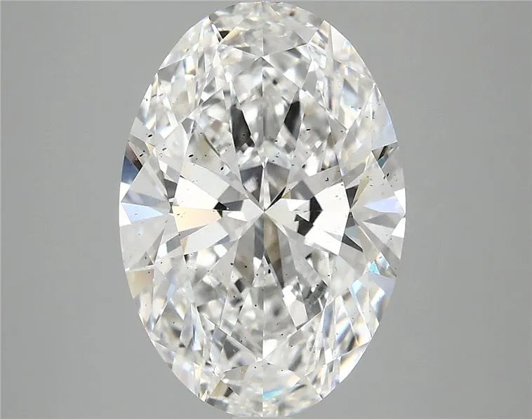 3.93ct Oval Lab Grown Diamond (Colour E, Clarity SI1, IGI Certified)