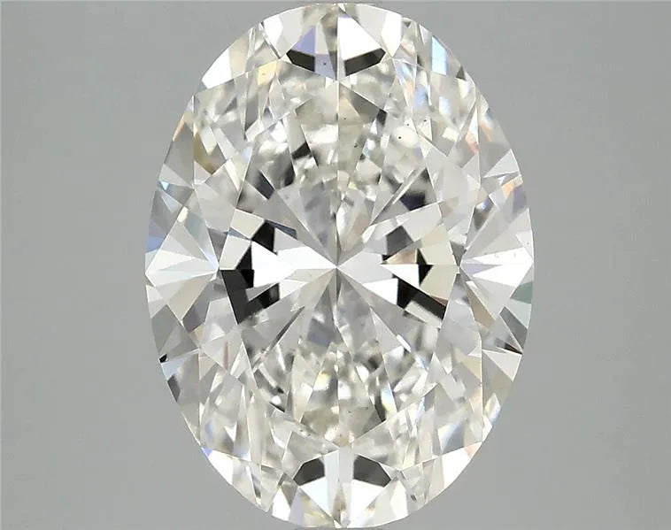 3.93ct Oval Lab Grown Diamond (Colour H, Clarity VS2, IGI Certified)
