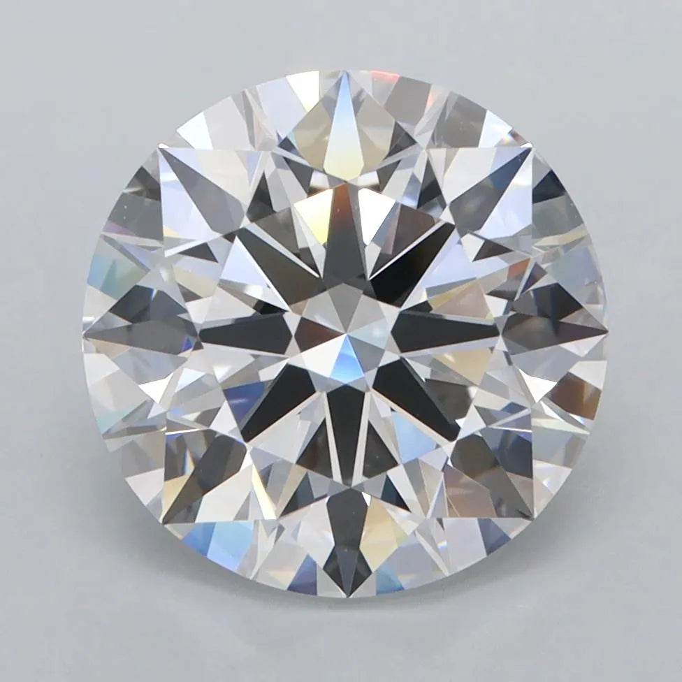 3.94ct Round Lab Grown Diamond (Colour D, Clarity FL, Cut ID, IGI Certified)