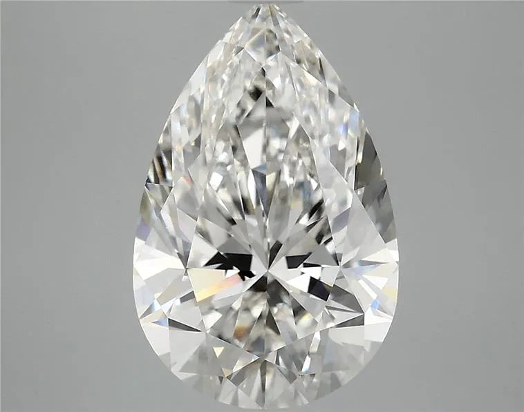 3.98ct Pear Lab Grown Diamond (Colour G, Clarity VVS2, IGI Certified)