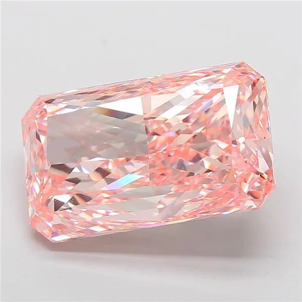 31.12ct Radiant Lab Grown Diamond (Colour Fancy Vivid Pink, Clarity VS1, IGI Certified)