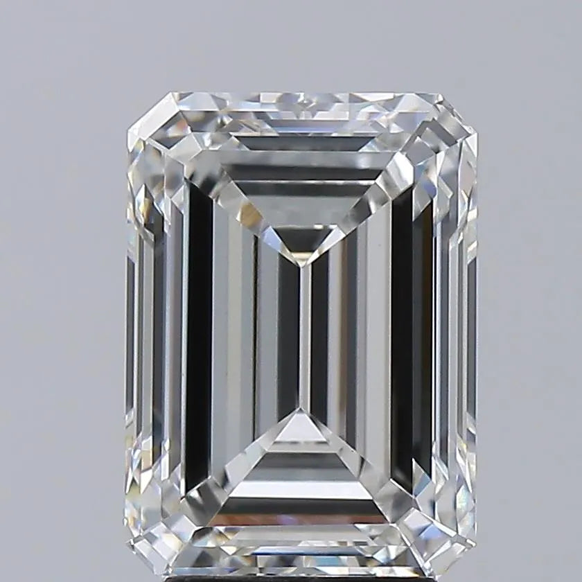 4.00ct Emerald Lab Grown Diamond (Colour E, Clarity VVS2, IGI Certified)