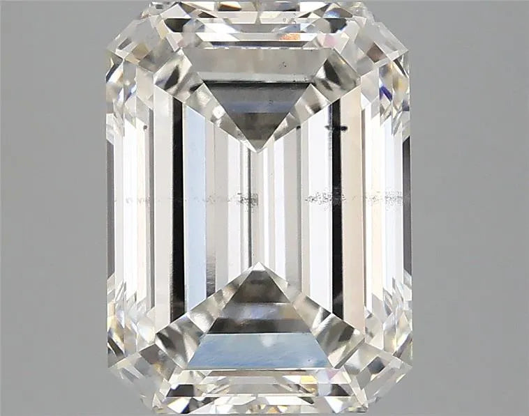 4.00ct Emerald Lab Grown Diamond (Colour G, Clarity SI1, IGI Certified)