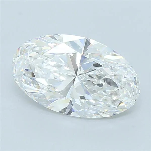 4.00ct Oval Lab Grown Diamond (Colour D, Clarity VS1, IGI Certified)
