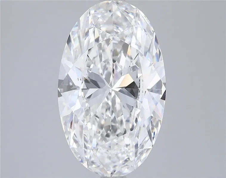 4.00ct Oval Lab Grown Diamond (Colour E, Clarity VS1, IGI Certified)