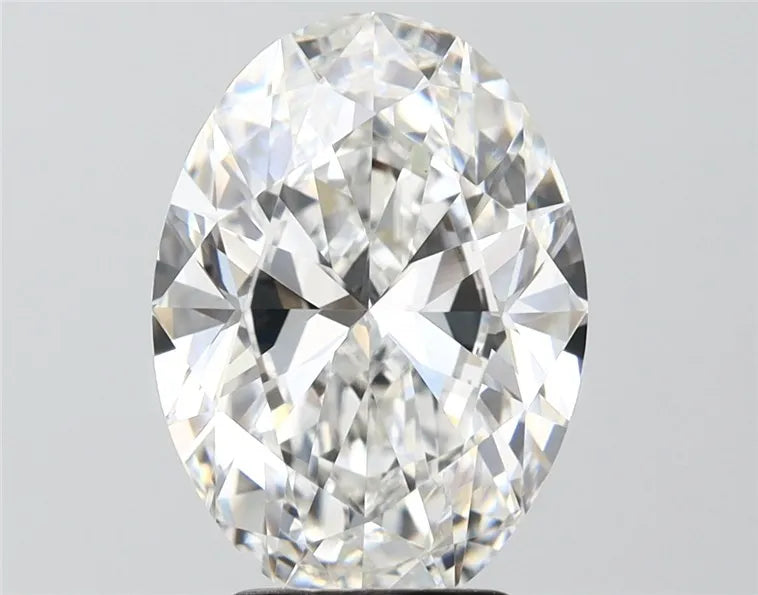 4.00ct Oval Lab Grown Diamond (Colour E, Clarity VVS2, IGI Certified)