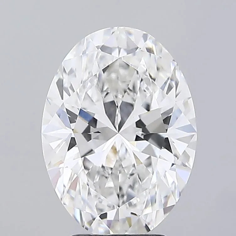4.01ct Oval Lab Grown Diamond (Colour E, Clarity VVS1, IGI Certified)