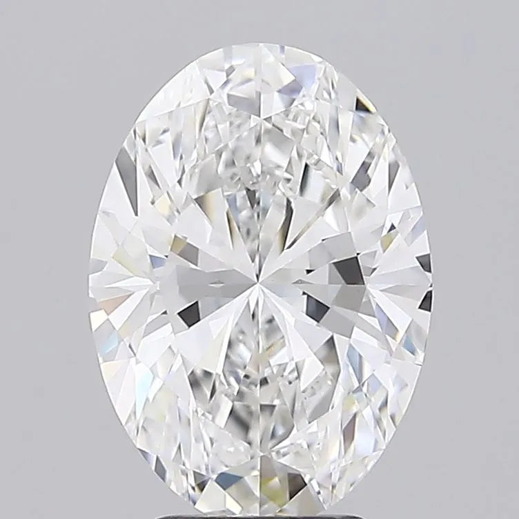 4.01ct Oval Lab Grown Diamond (Colour E, Clarity VVS2, IGI Certified)