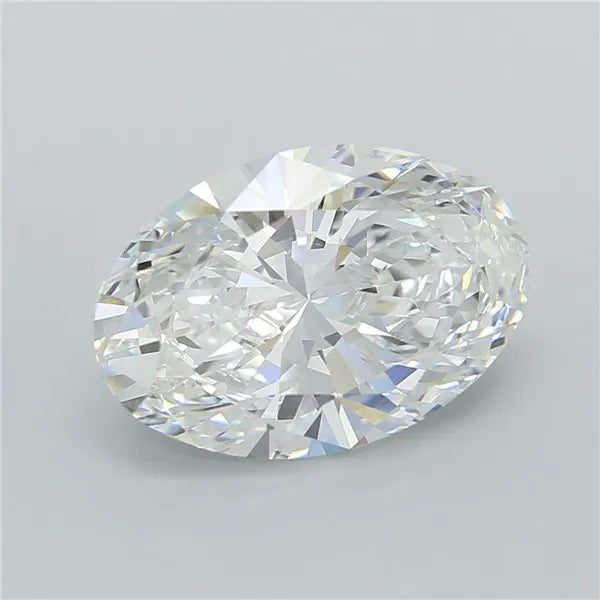 4.01ct Oval Lab Grown Diamond (Colour E, Clarity VVS2, IGI Certified)