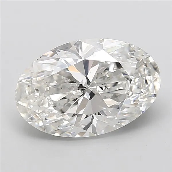 4.01ct Oval Lab Grown Diamond (Colour E, Clarity VVS2, IGI Certified)