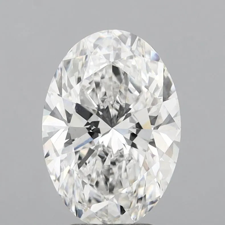 4.01ct Oval Lab Grown Diamond (Colour E, Clarity VVS2, IGI Certified)