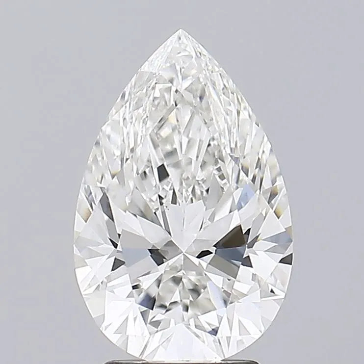4.01ct Pear Lab Grown Diamond (Colour F, Clarity VS1, IGI Certified)