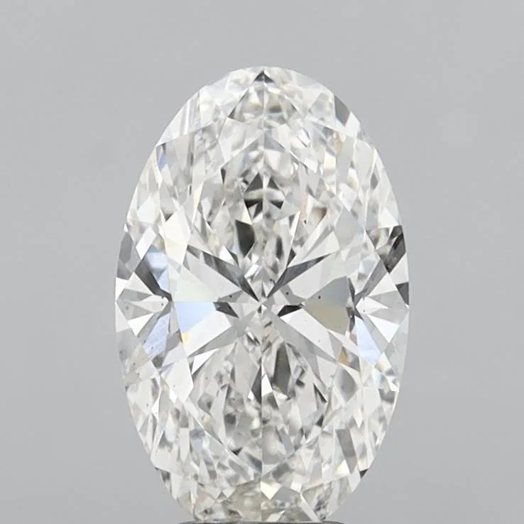4.02ct Oval Lab Grown Diamond (Colour G, Clarity VS2, IGI Certified)