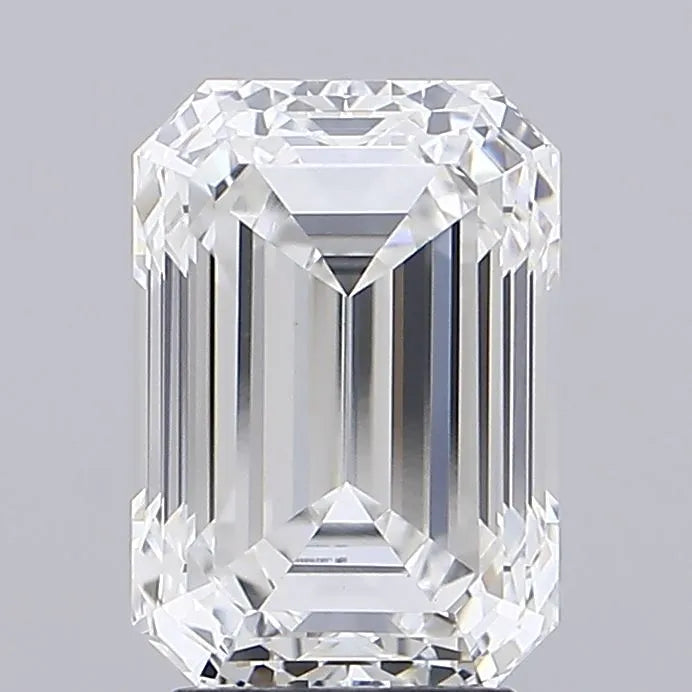 4.03ct Emerald Lab Grown Diamond (Colour E, Clarity VVS2, IGI Certified)