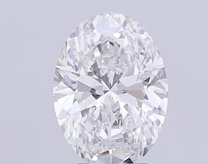 4.03ct Oval Lab Grown Diamond (Colour D, Clarity VVS2, IGI Certified)