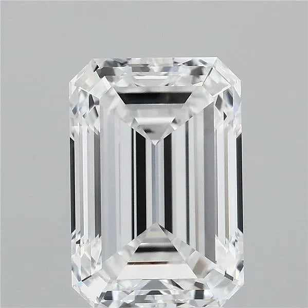 4.04ct Emerald Lab Grown Diamond (Colour D, Clarity VVS1, IGI Certified)