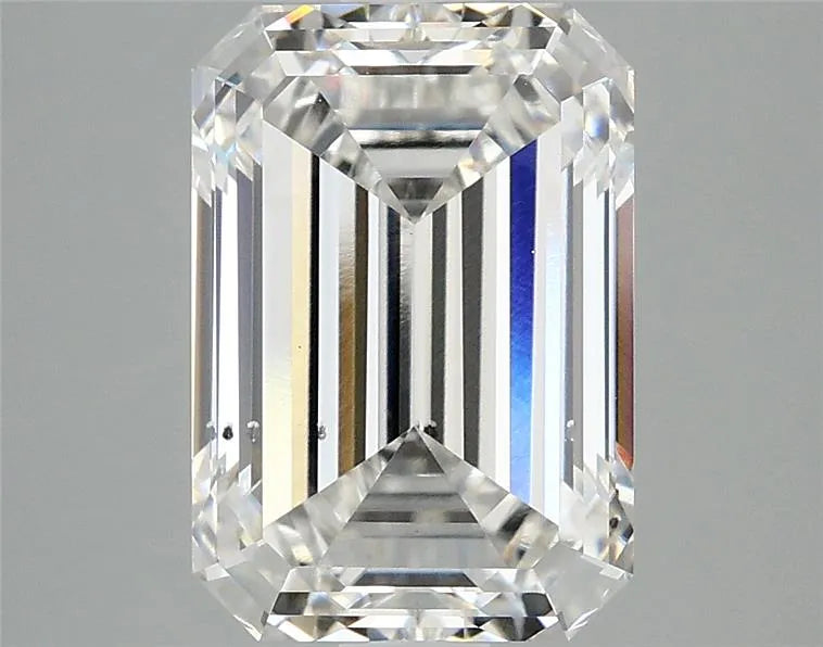 4.04ct Emerald Lab Grown Diamond (Colour F, Clarity SI1, IGI Certified)