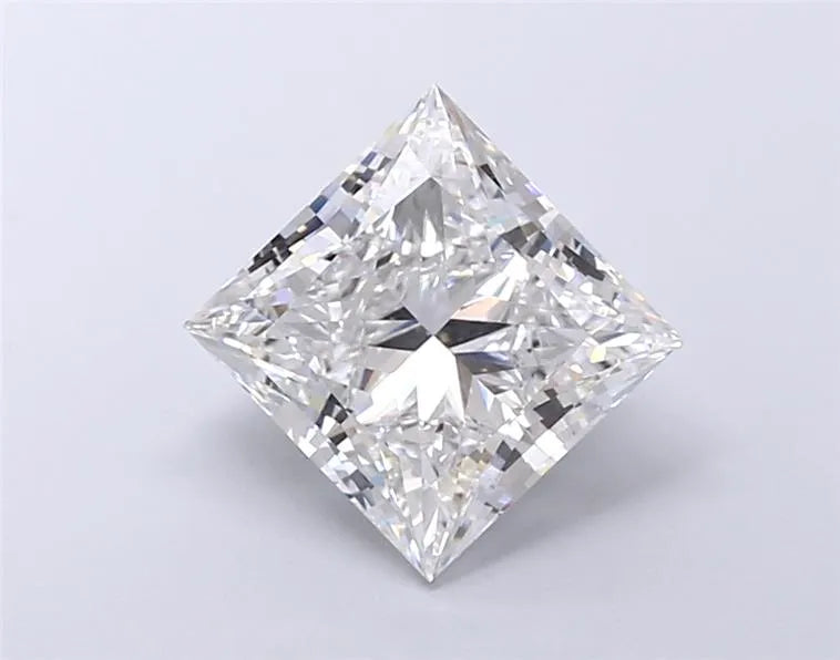 4.05ct Princess Lab Grown Diamond (Colour E, Clarity VVS1, IGI Certified)