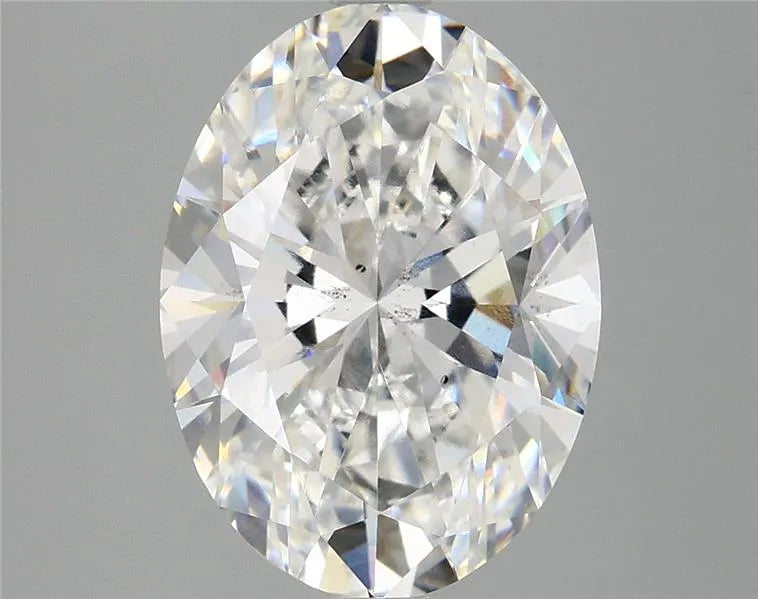4.07ct Oval Lab Grown Diamond (Colour E, Clarity SI1, IGI Certified)