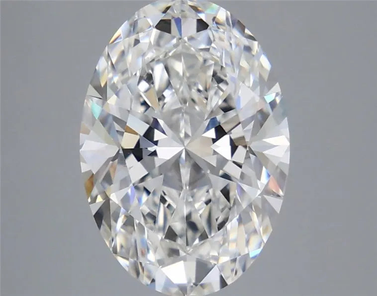 4.07ct Oval Lab Grown Diamond (Colour E, Clarity VVS2, IGI Certified)