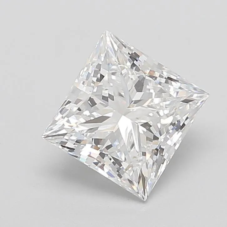 4.07ct Princess Lab Grown Diamond (Colour D, Clarity VVS1, IGI Certified)